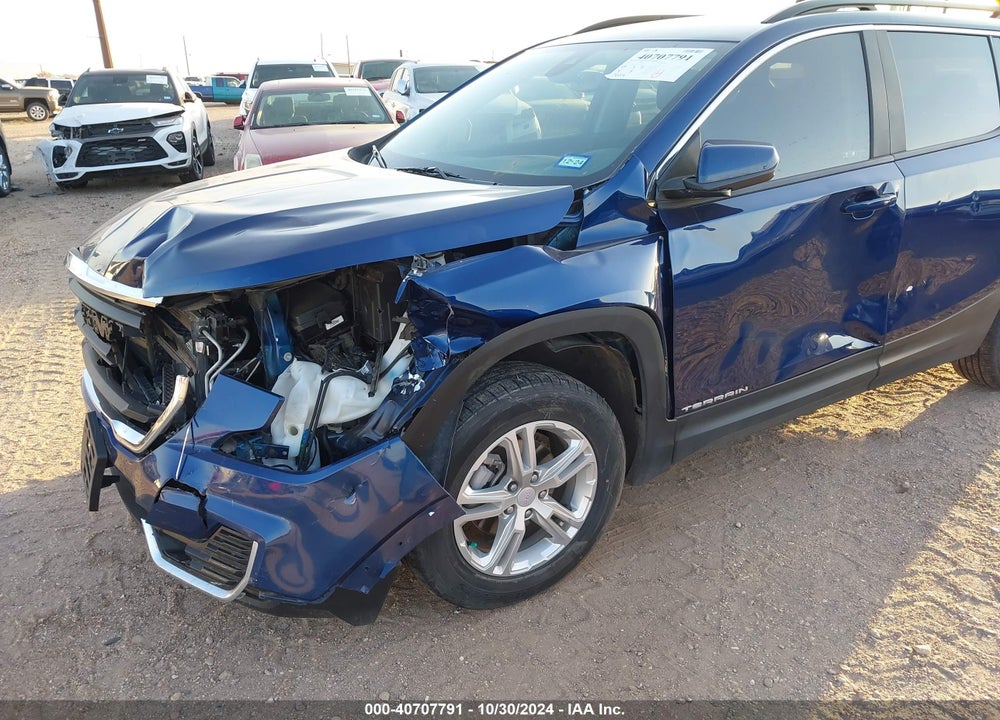2022 GMC TERRAIN AWD SLE VIN: 3GKALTEV6NL307334