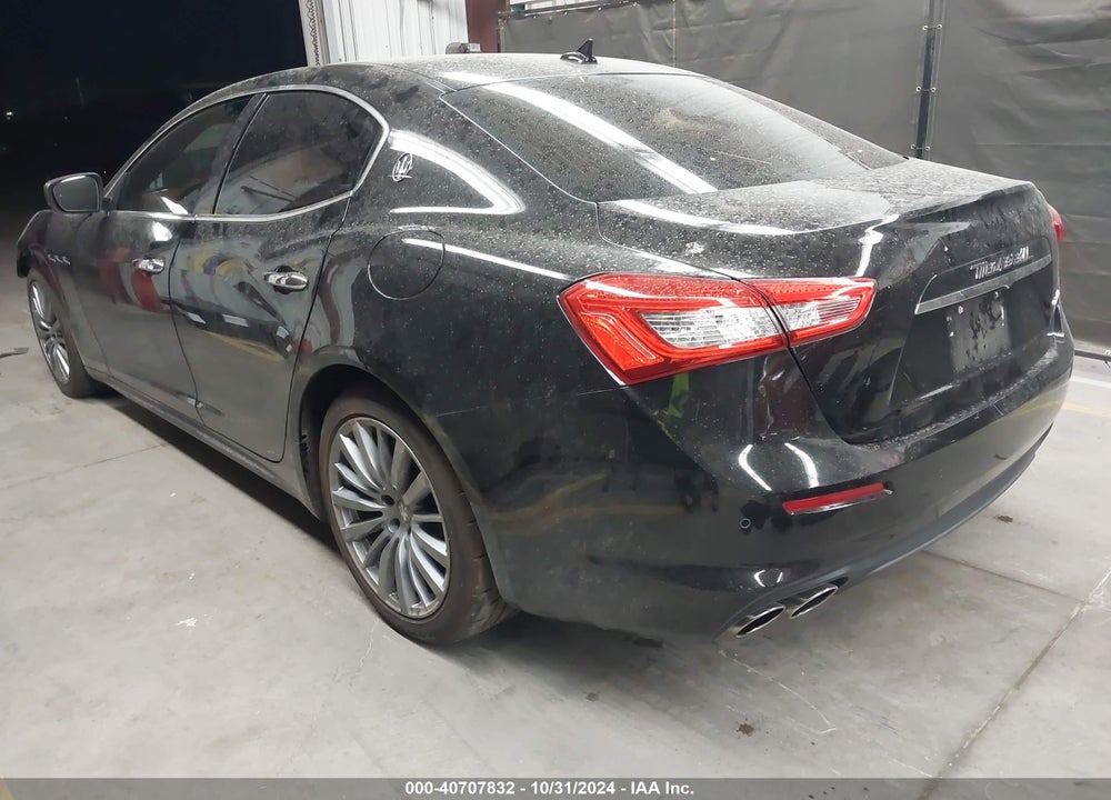 2018 MASERATI GHIBLI VIN: ZAM57XSA8J1280421
