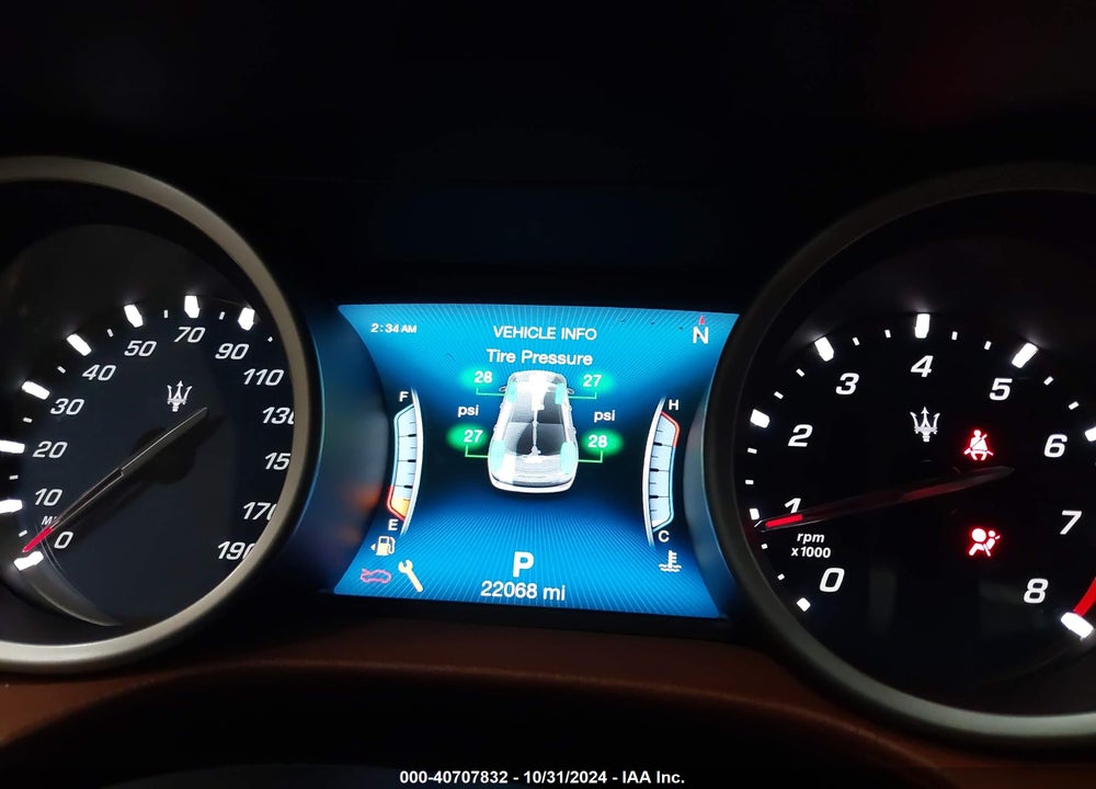 2018 MASERATI GHIBLI VIN: ZAM57XSA8J1280421