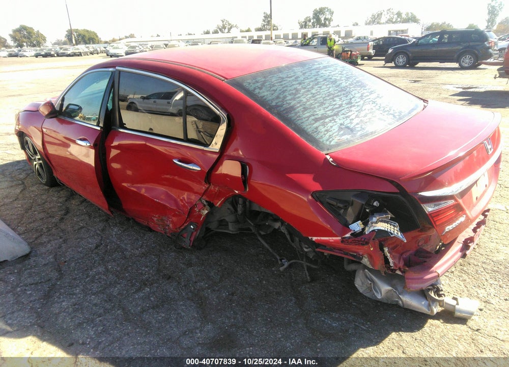 2016 HONDA ACCORD SPORT VIN: 1HGCR2F57GA061207