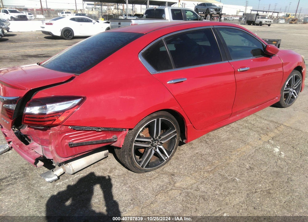 2016 HONDA ACCORD SPORT VIN: 1HGCR2F57GA061207