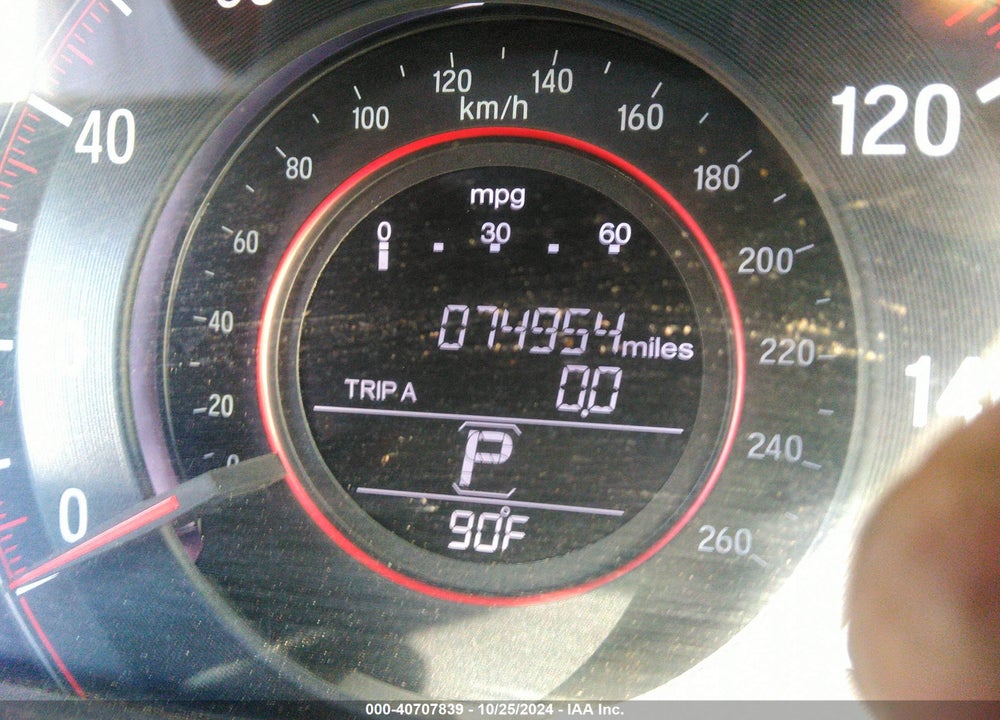 2016 HONDA ACCORD SPORT VIN: 1HGCR2F57GA061207