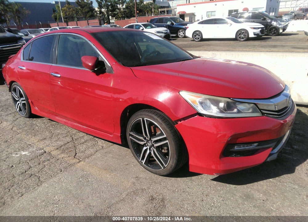 2016 HONDA ACCORD SPORT VIN: 1HGCR2F57GA061207