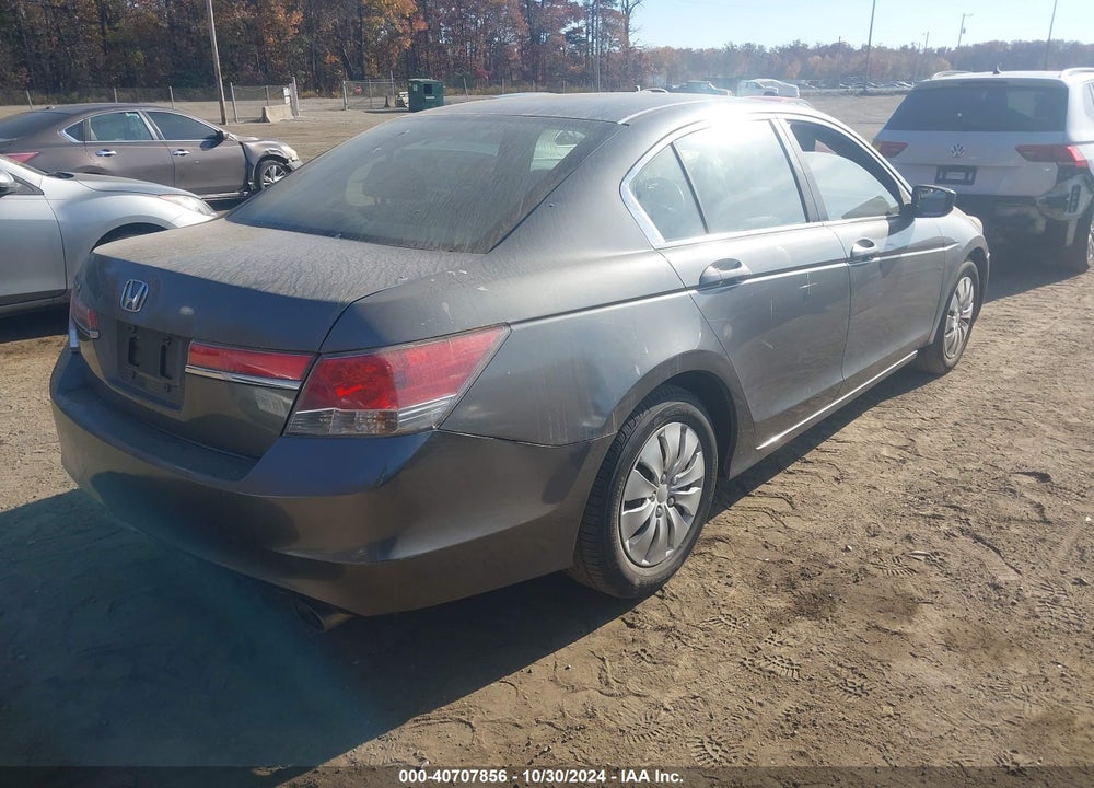 2012 HONDA ACCORD 2.4 LX VIN: 1HGCP2F38CA040297