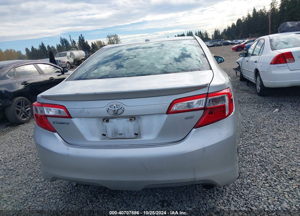 2012 TOYOTA CAMRY SE VIN: 4T1BF1FK7CU197148