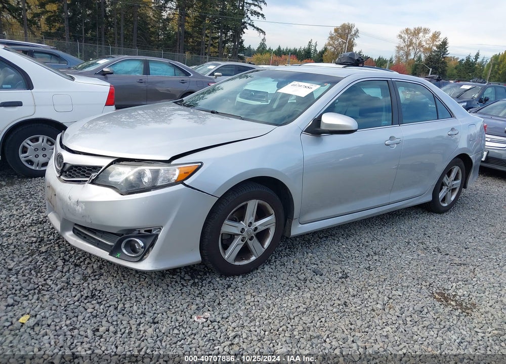 2012 TOYOTA CAMRY SE VIN: 4T1BF1FK7CU197148