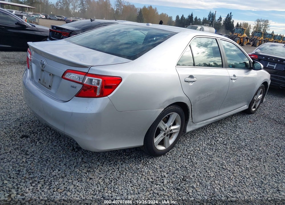 2012 TOYOTA CAMRY SE VIN: 4T1BF1FK7CU197148