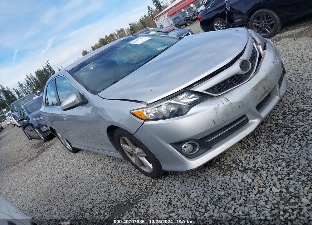 2012 TOYOTA CAMRY SE VIN: 4T1BF1FK7CU197148