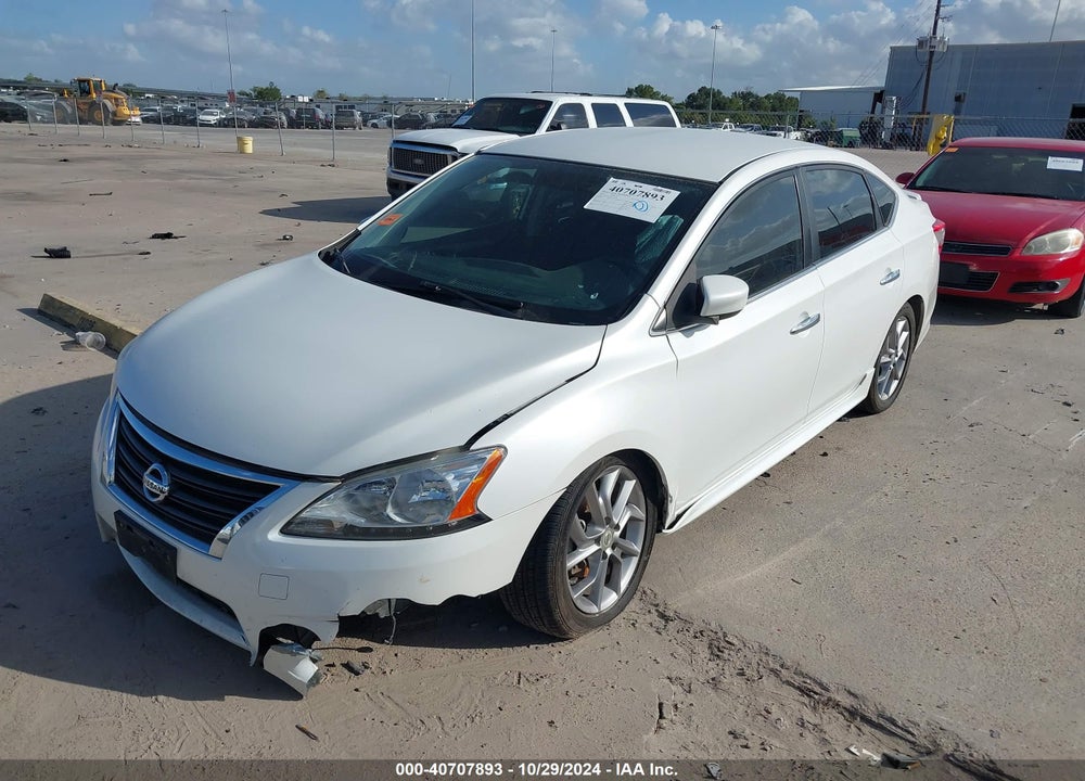 2013 NISSAN SENTRA SR VIN: 3N1AB7AP1DL767953