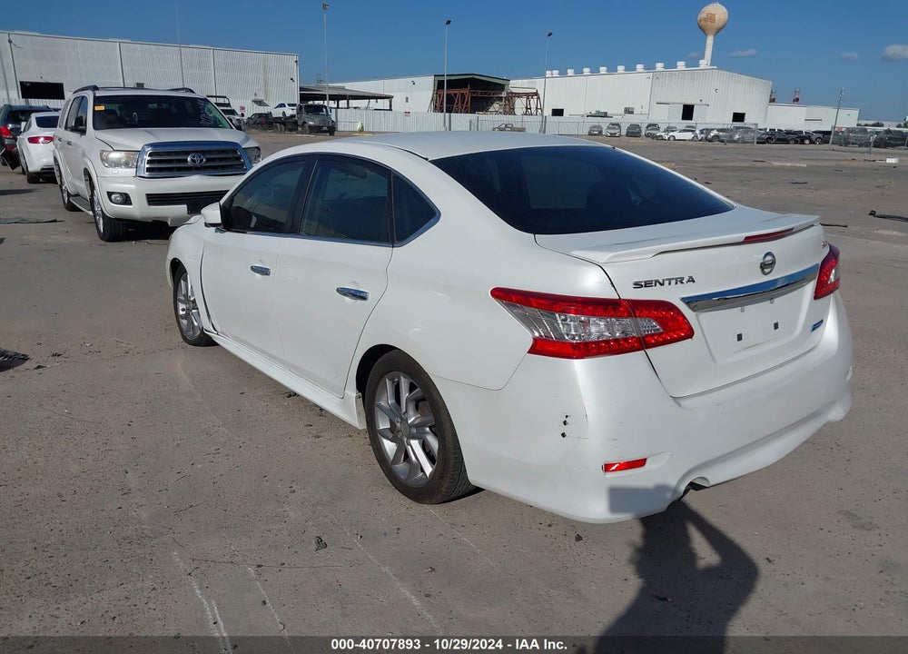 2013 NISSAN SENTRA SR VIN: 3N1AB7AP1DL767953