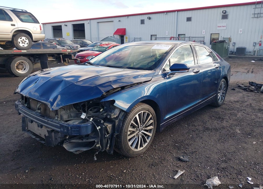 2017 LINCOLN MKZ SELECT VIN: 3LN6L5CC6HR612053