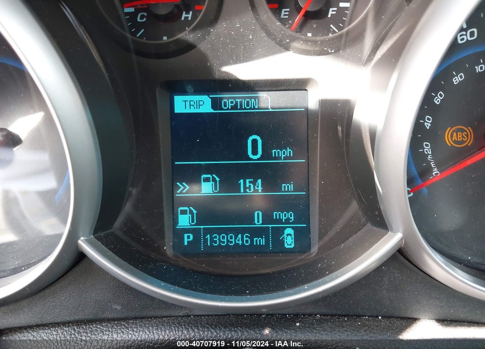 2013 CHEVROLET CRUZE 1LT AUTO VIN: 1G1PC5SB1D7124205