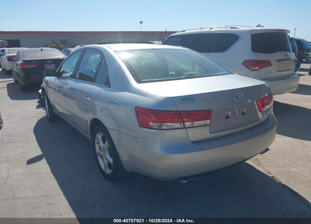 2006 HYUNDAI SONATA GLS V6/LX V6 VIN: 5NPEU46F86H035135