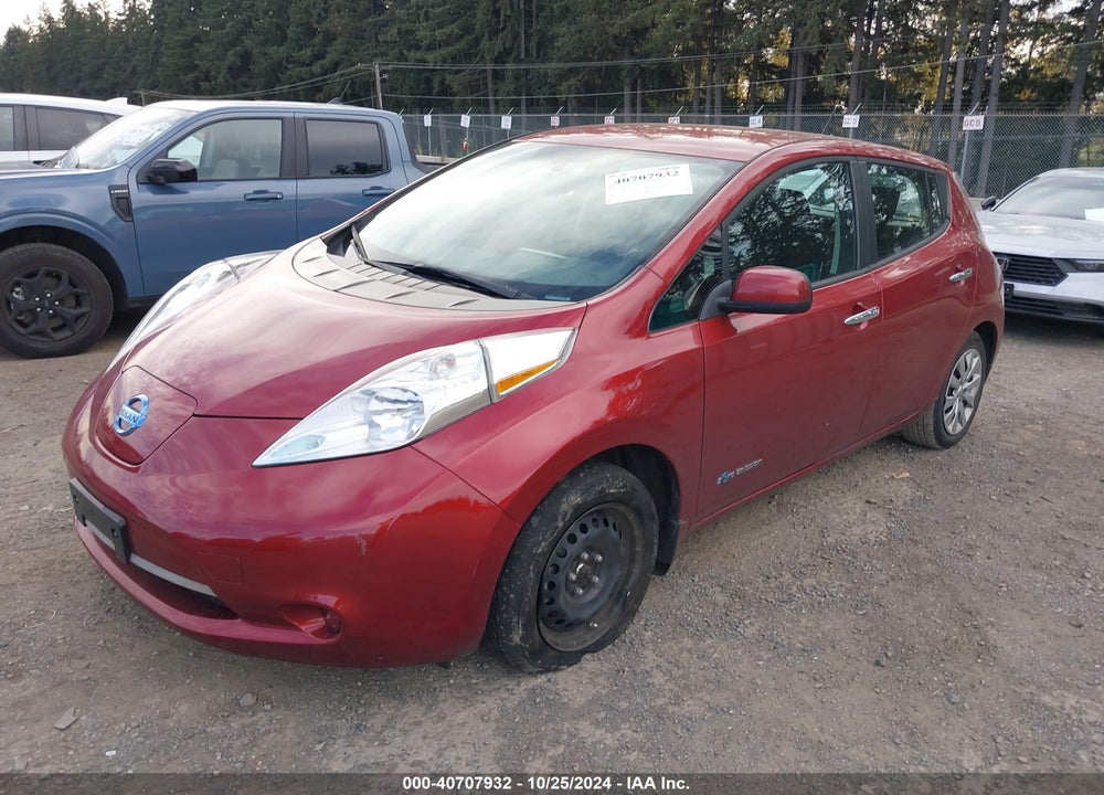 2015 NISSAN LEAF S VIN: 1N4AZ0CP9FC303634