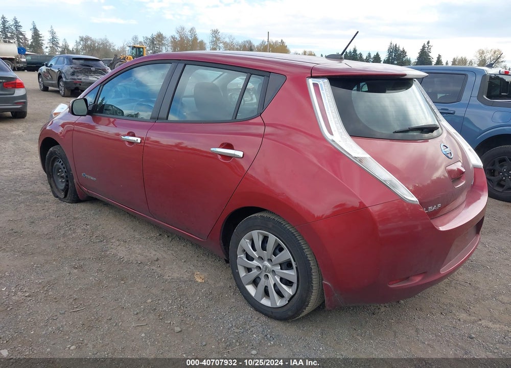 2015 NISSAN LEAF S VIN: 1N4AZ0CP9FC303634