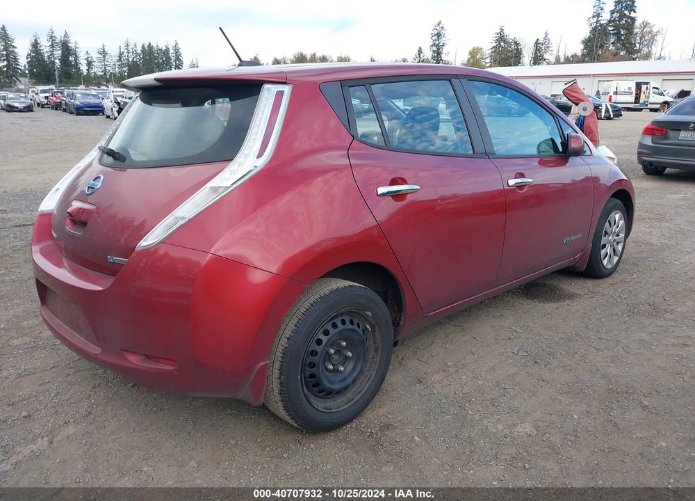 2015 NISSAN LEAF S VIN: 1N4AZ0CP9FC303634