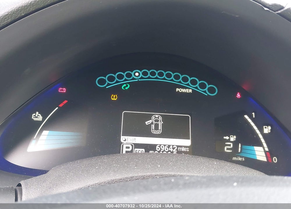 2015 NISSAN LEAF S VIN: 1N4AZ0CP9FC303634