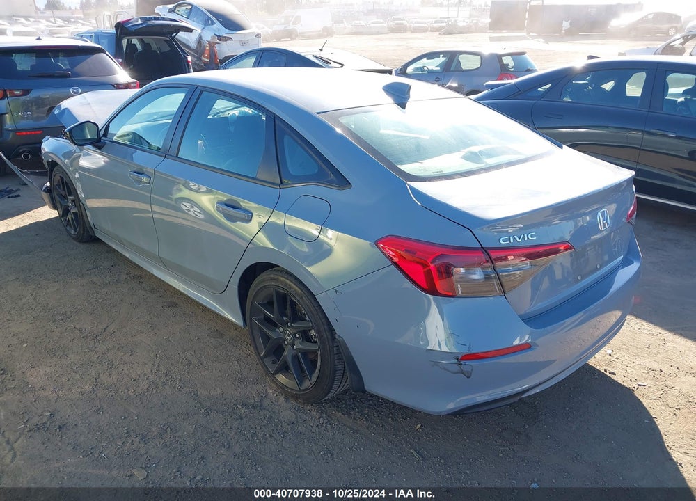 2024 HONDA CIVIC SPORT VIN: 2HGFE2F56RH506906