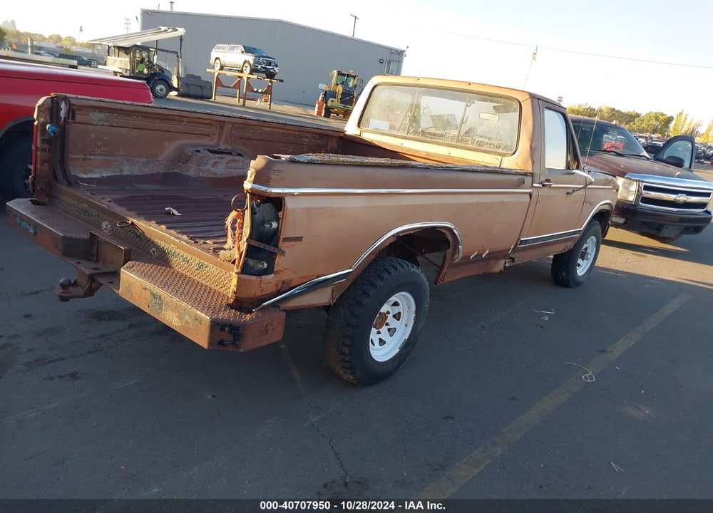 1981 FORD F150 VIN: 1FTDF14E6BPA92009