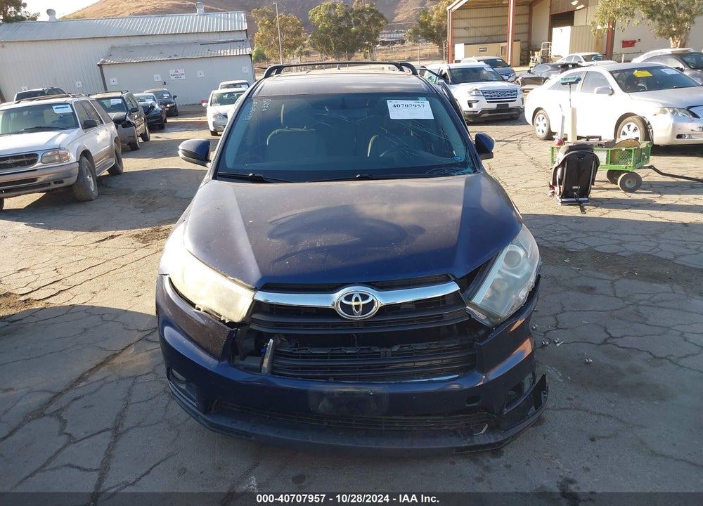 2016 TOYOTA HIGHLANDER LE PLUS V6 VIN: 5TDZKRFH2GS125771