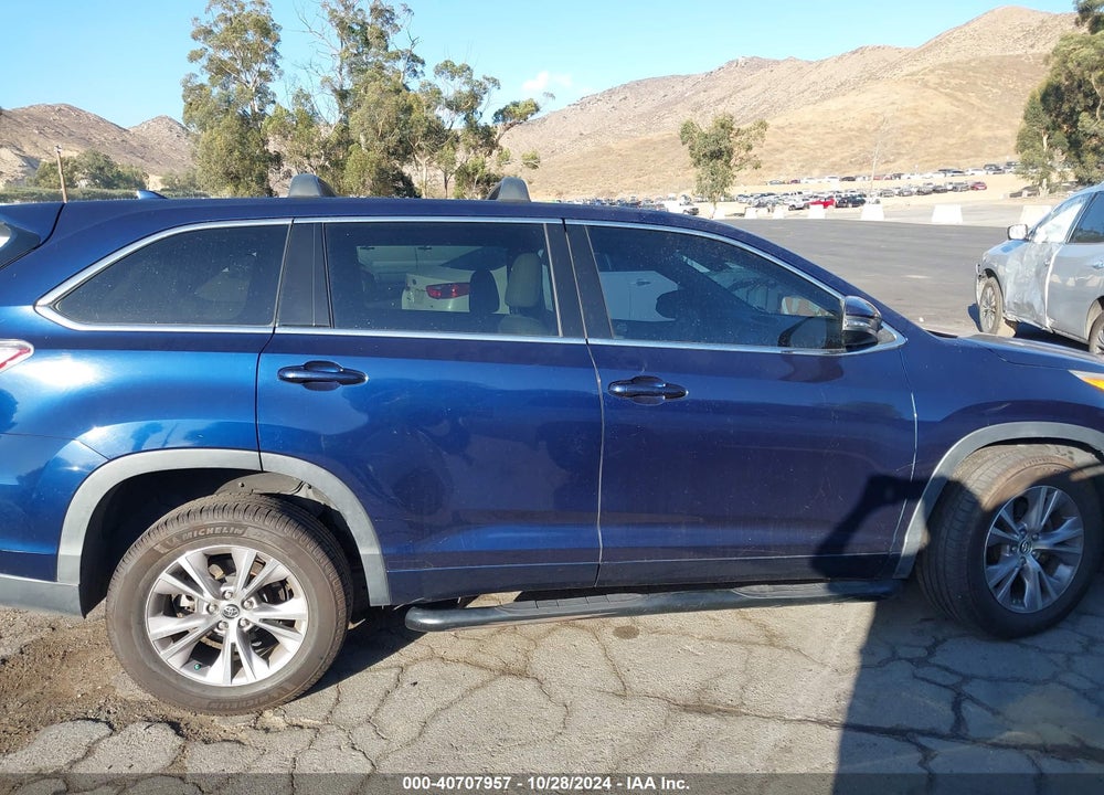 2016 TOYOTA HIGHLANDER LE PLUS V6 VIN: 5TDZKRFH2GS125771
