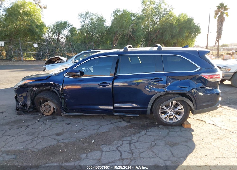 2016 TOYOTA HIGHLANDER LE PLUS V6 VIN: 5TDZKRFH2GS125771