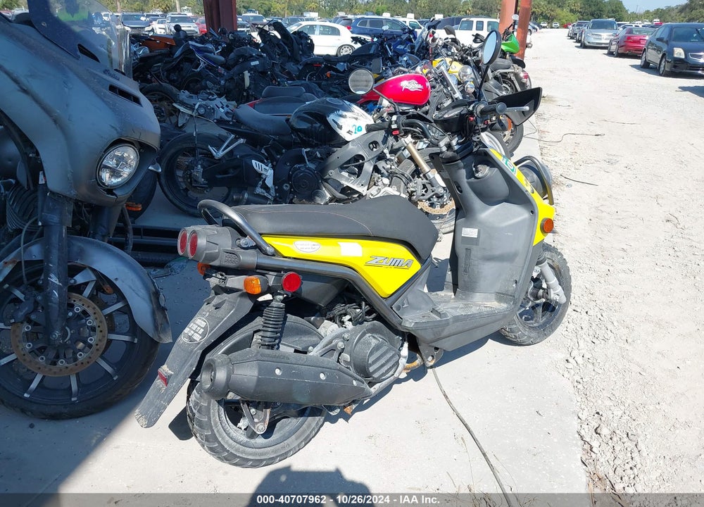 2009 YAMAHA YW125 VIN: LPRSE48Y59A007524