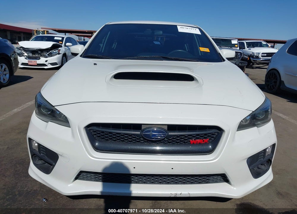 2015 SUBARU WRX VIN: JF1VA1A67F9810957