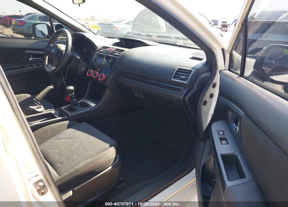 2015 SUBARU WRX VIN: JF1VA1A67F9810957