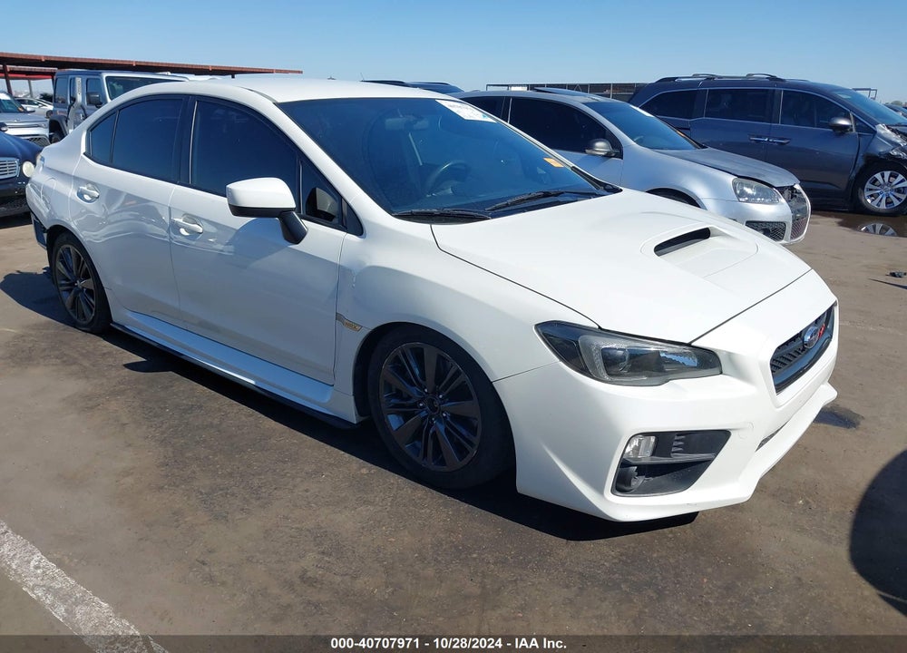 2015 SUBARU WRX VIN: JF1VA1A67F9810957