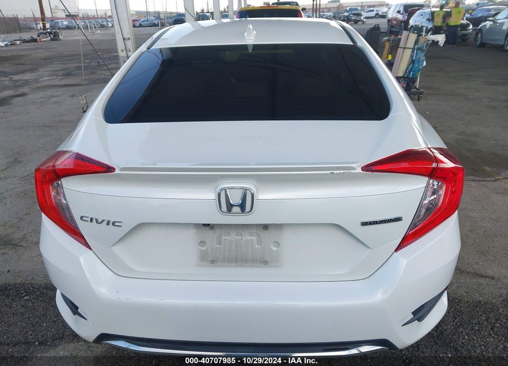 2019 HONDA CIVIC TOURING VIN: JHMFC1F92KX013824