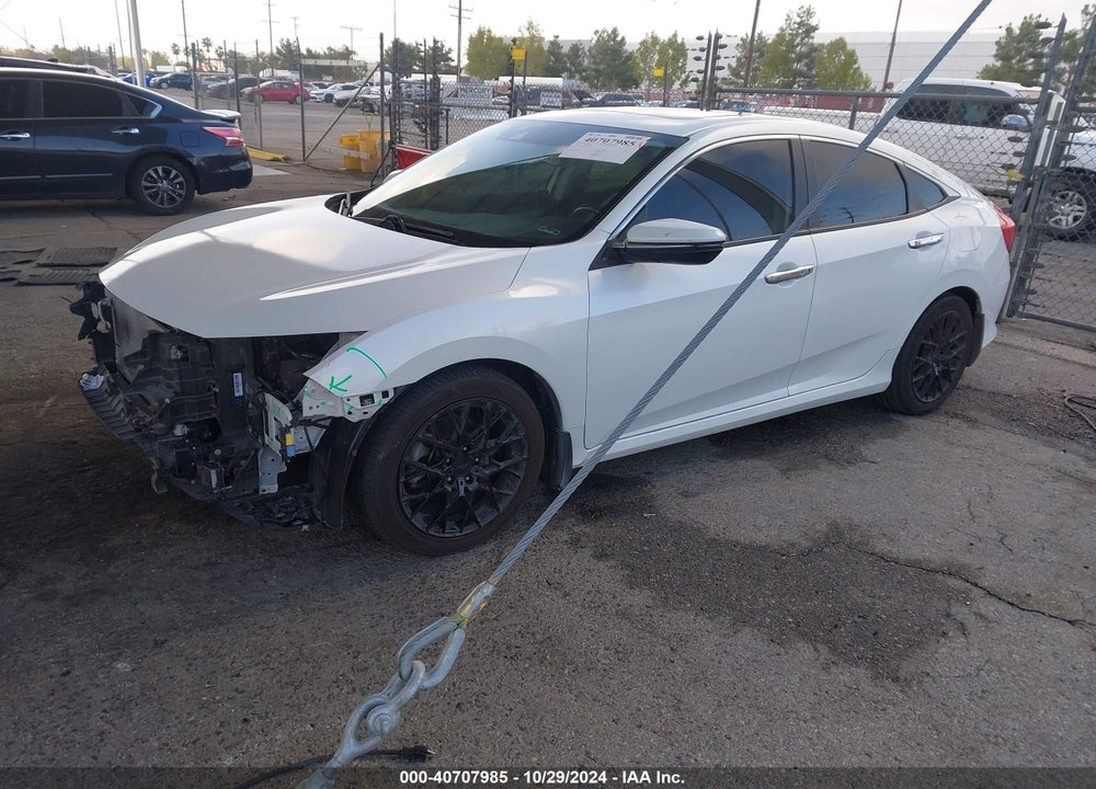 2019 HONDA CIVIC TOURING VIN: JHMFC1F92KX013824