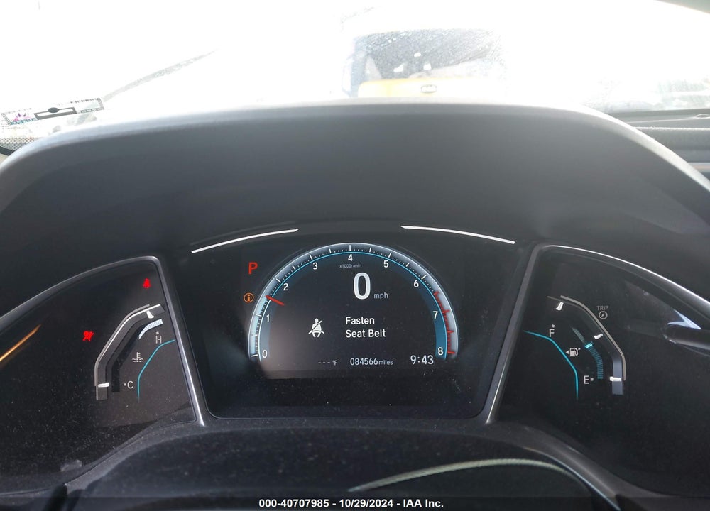 2019 HONDA CIVIC TOURING VIN: JHMFC1F92KX013824