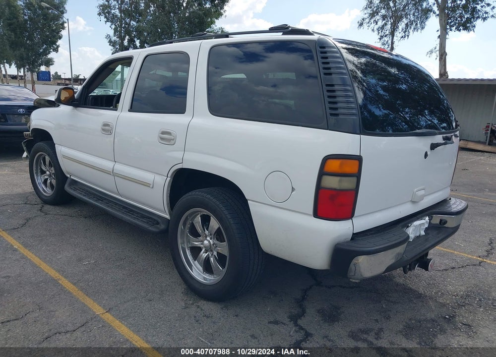 2004 CHEVROLET TAHOE LT VIN: 1GNEC13T94R105704