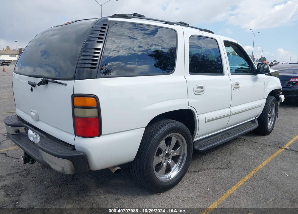 2004 CHEVROLET TAHOE LT VIN: 1GNEC13T94R105704