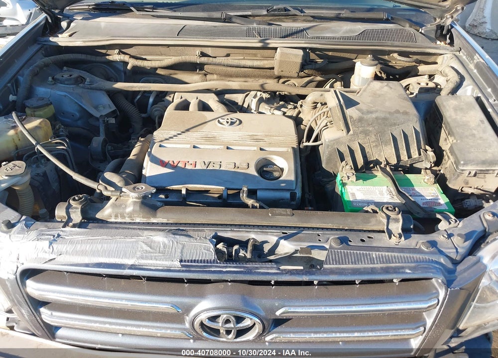 2007 TOYOTA HIGHLANDER SPORT V6 VIN: JTEGP21A770134958