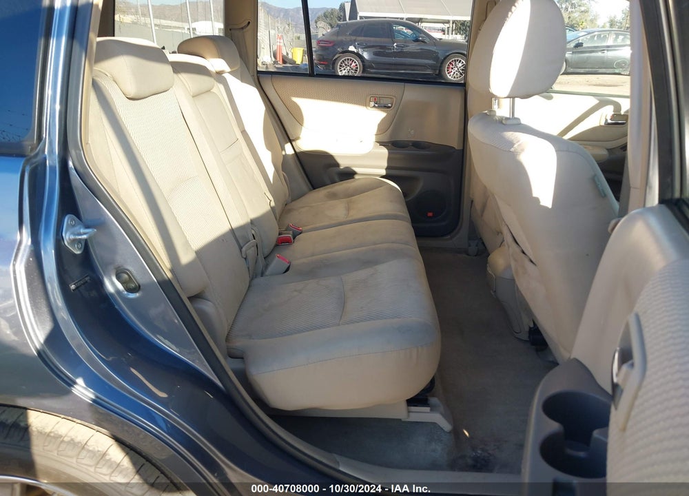 2007 TOYOTA HIGHLANDER SPORT V6 VIN: JTEGP21A770134958