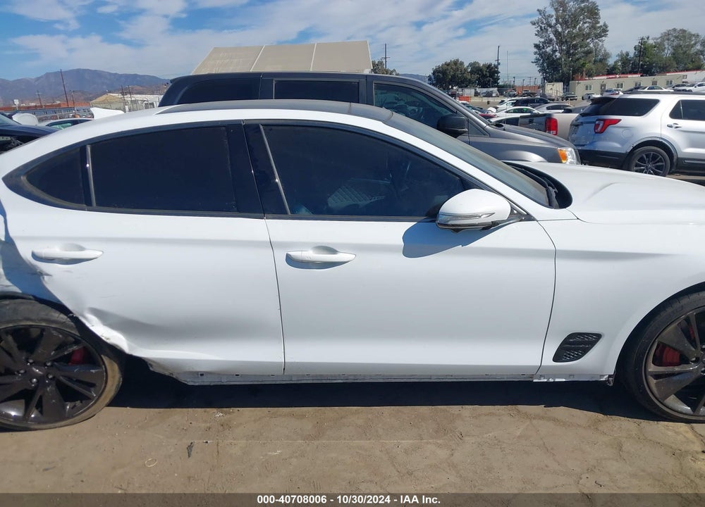 2023 GENESIS G70 3.3T AWD VIN: KMTG54TE6PU122008
