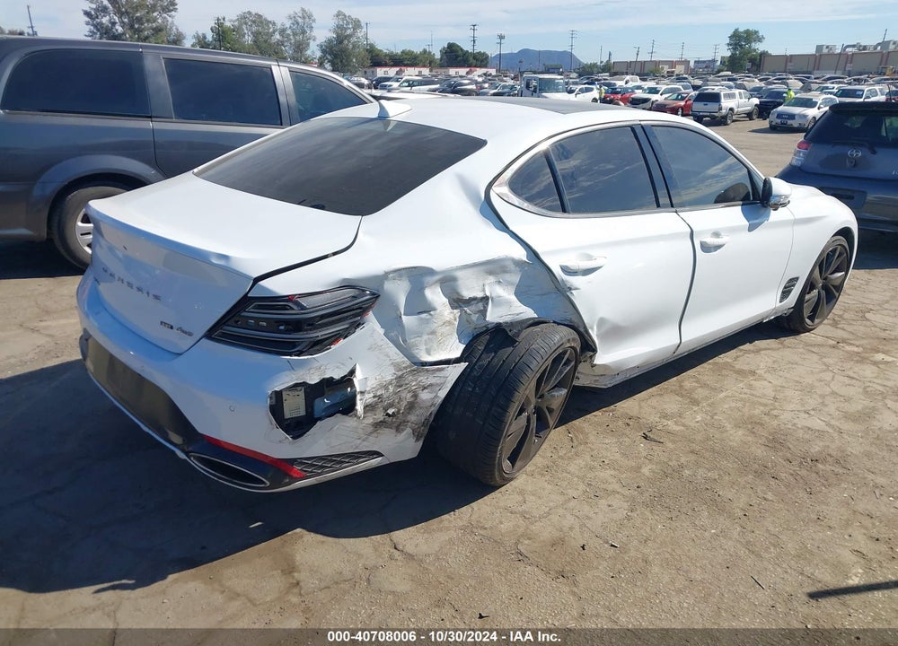 2023 GENESIS G70 3.3T AWD VIN: KMTG54TE6PU122008