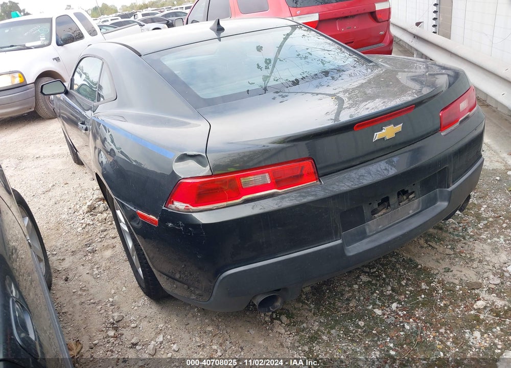 2014 CHEVROLET CAMARO 2LS VIN: 2G1FA1E34E9183876