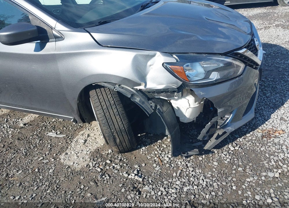 2019 NISSAN SENTRA SV VIN: 3N1AB7AP7KY348747