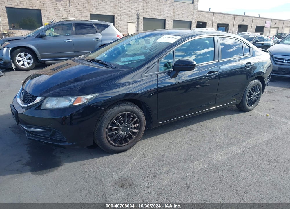 2015 HONDA CIVIC LX VIN: 19XFB2F50FE278996