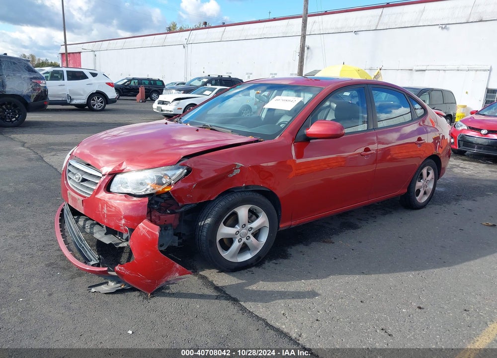 2009 HYUNDAI ELANTRA VIN: KMHDU46DX9U604521