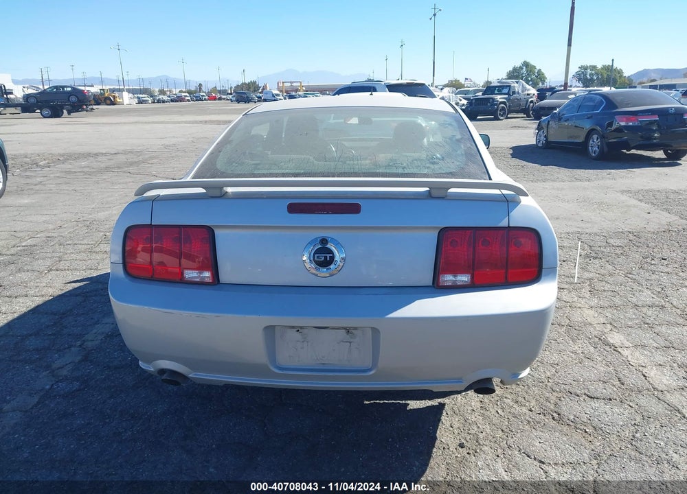 2006 FORD MUSTANG GT VIN: 1ZVFT82H765177379