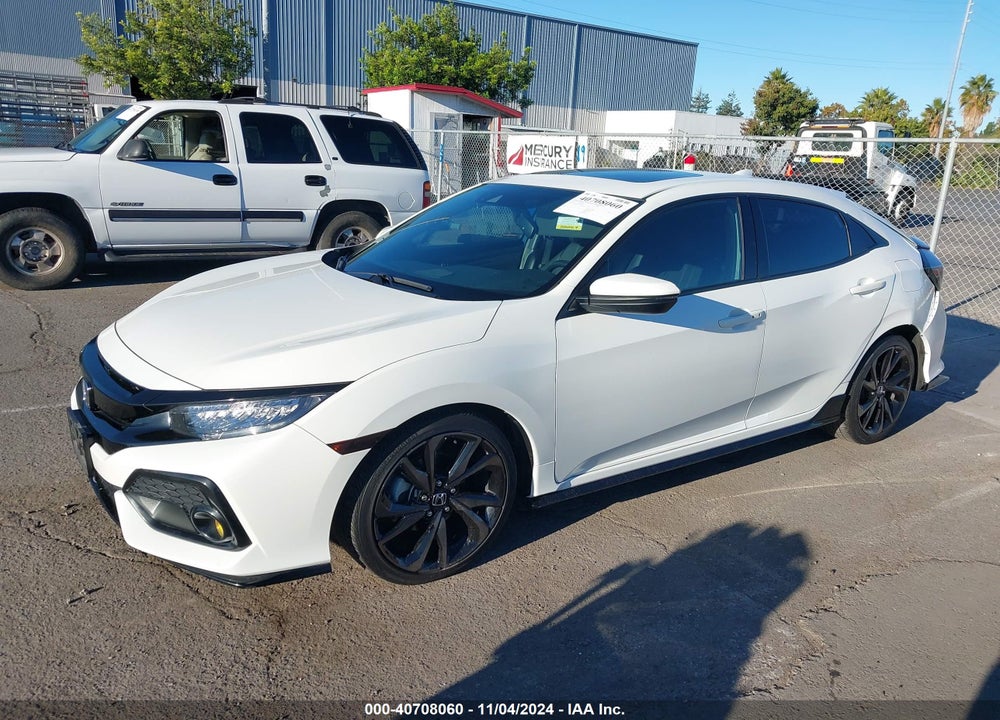 2019 HONDA CIVIC SPORT TOURING VIN: SHHFK7H91KU403701