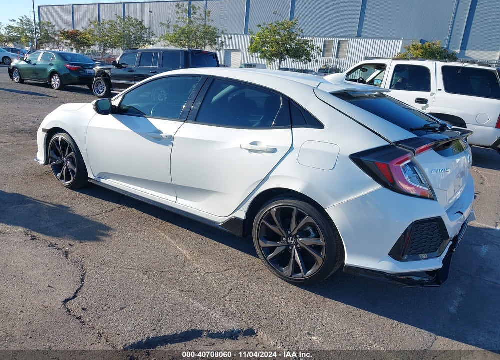 2019 HONDA CIVIC SPORT TOURING VIN: SHHFK7H91KU403701