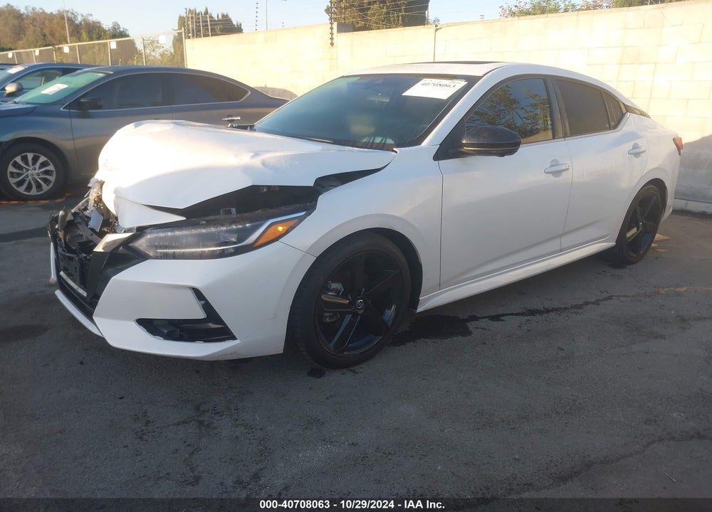 2022 NISSAN SENTRA SR XTRONIC CVT VIN: 3N1AB8DV5NY319395