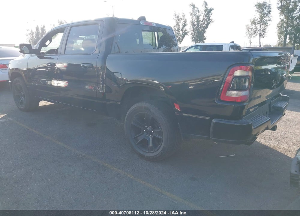 2021 RAM 1500 BIG HORN 4X2 5'7 BOX VIN: 1C6RREFT8MN661240