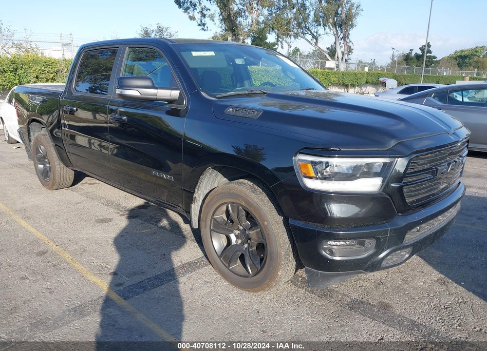 2021 RAM 1500 BIG HORN 4X2 5'7 BOX VIN: 1C6RREFT8MN661240