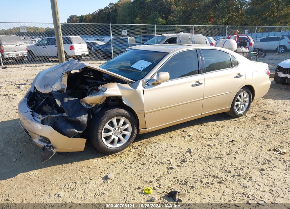 2003 LEXUS ES 300 VIN: JTHBF30G430125480